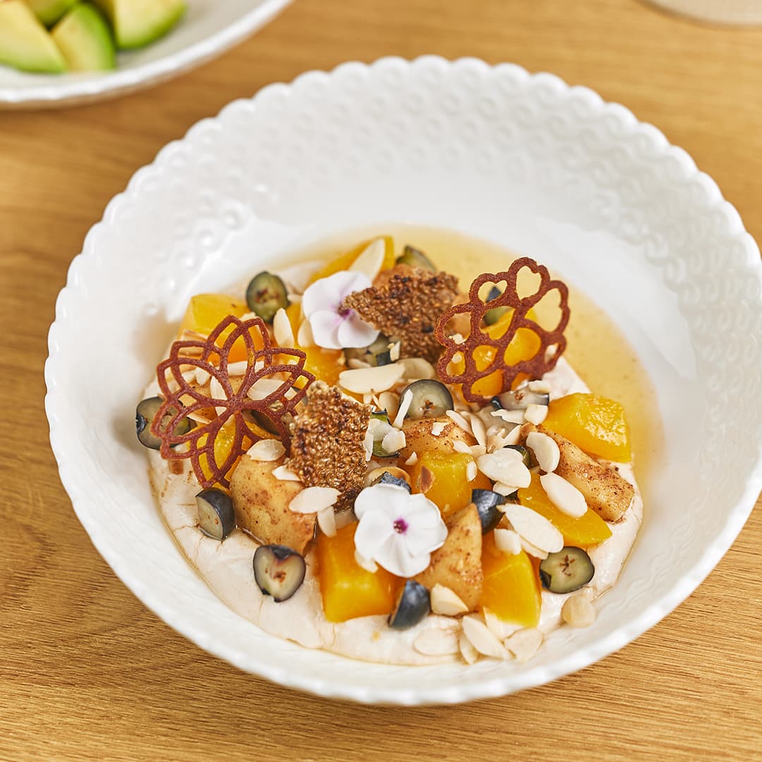 Bowl творожный с фруктами